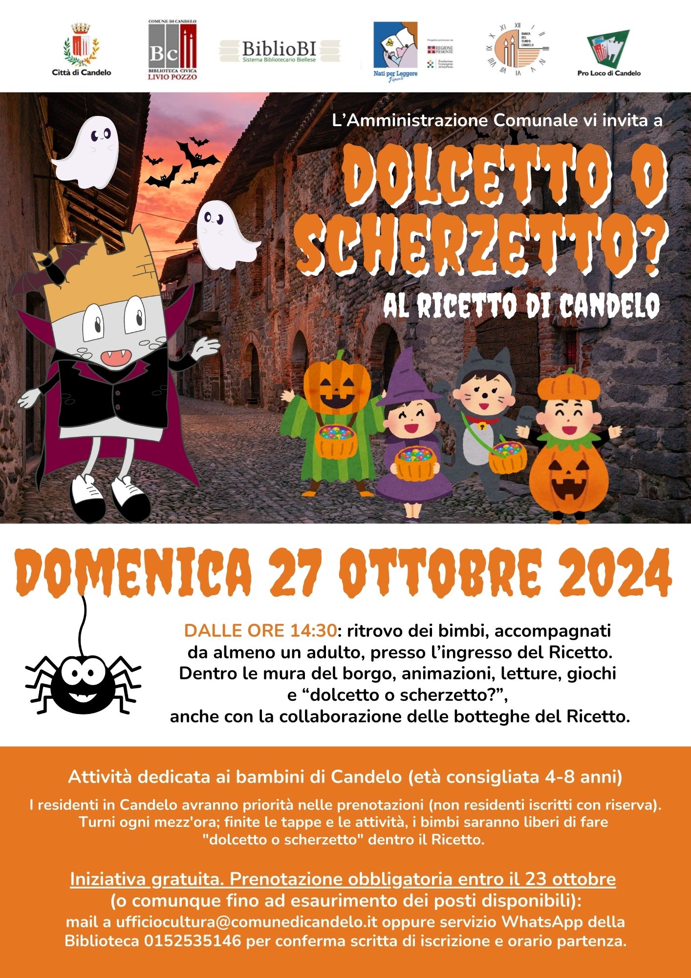 Halloween al Ricetto 2024 